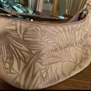 Brown Patterned Purse